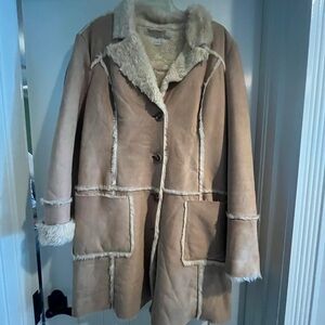 Tommy Hilfiger Tan Teddy Jacket